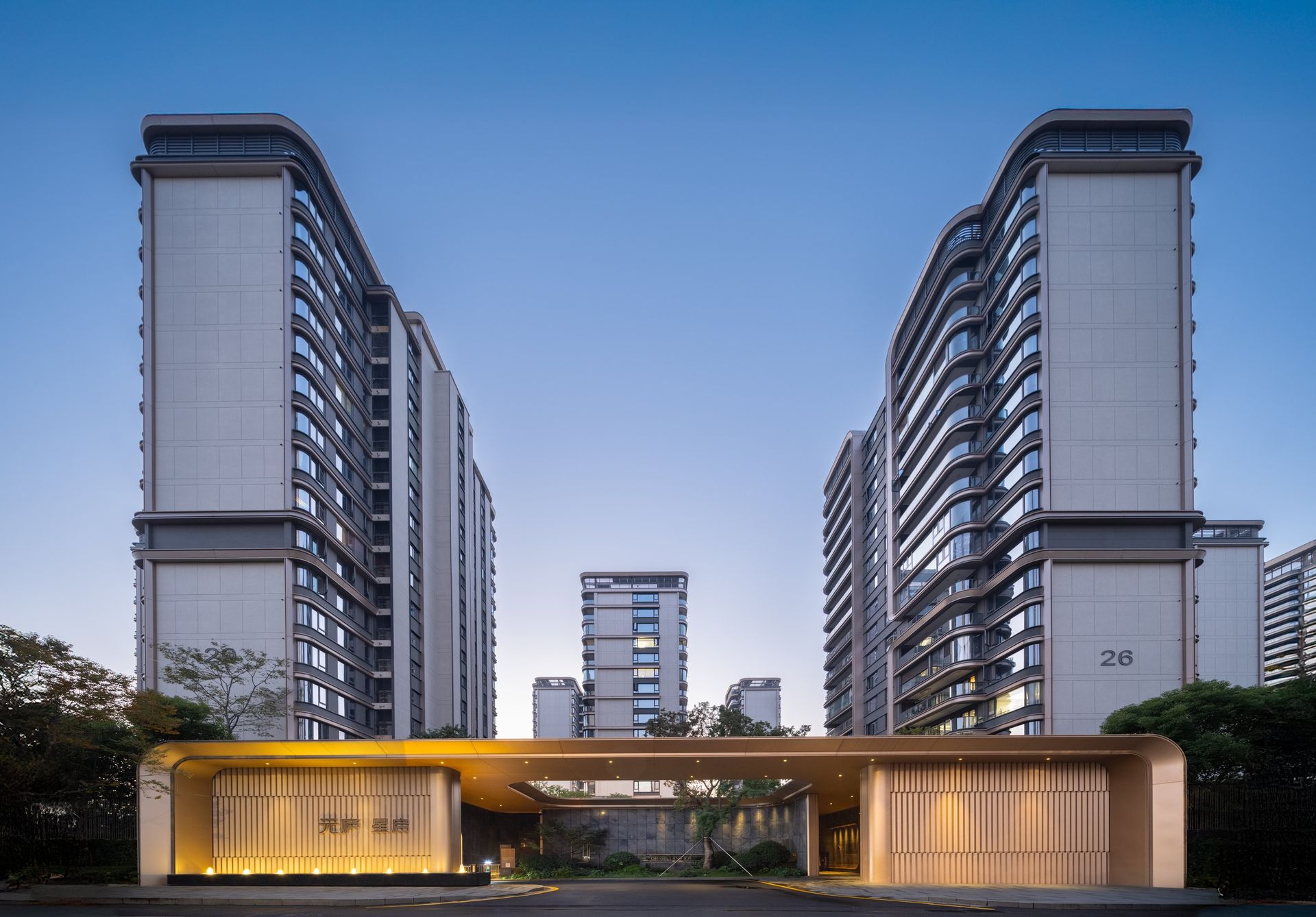 香港置地·元庐 外立面 实景图