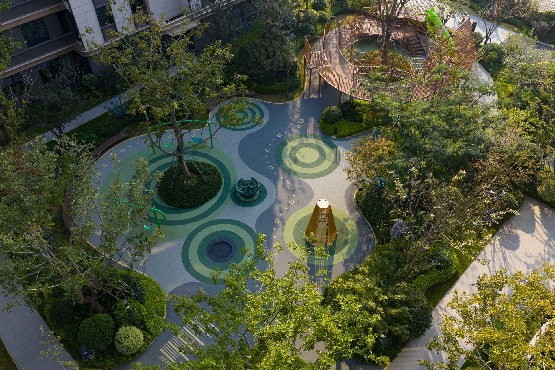 香港置地·元庐 园林景观 实景图