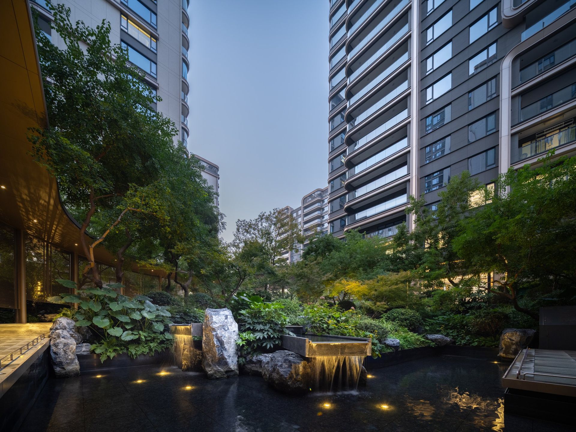 香港置地·元庐 园林景观 实景图